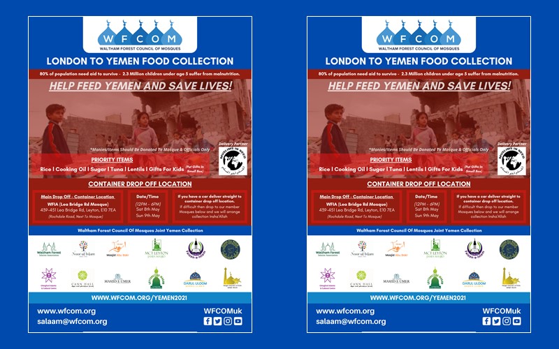 London to Yemen Food Collection