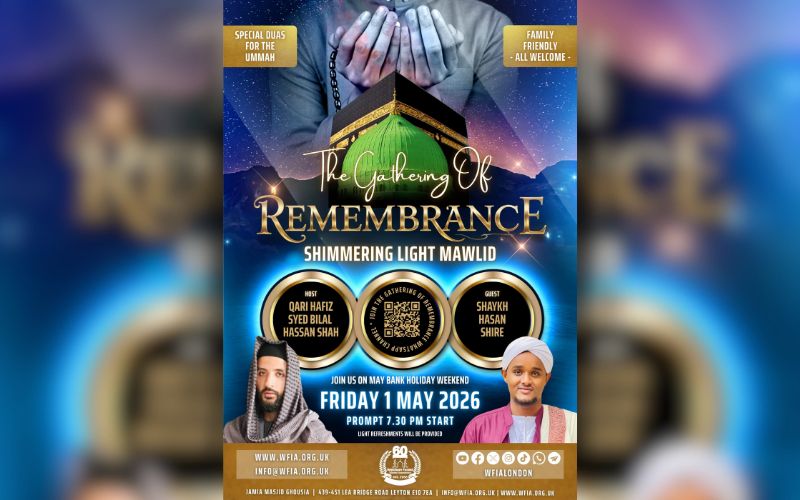 The Gathering of Remembrance – Fri 1st May