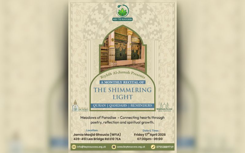 Shimmering Light Mawlid 24 Apr 2026