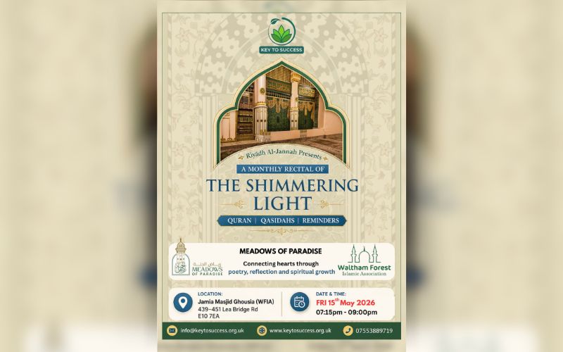 Shimmering Light Mawlid 15 May 2026