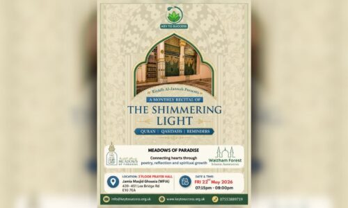 Shimmering Light Mawlid 22 May 2026