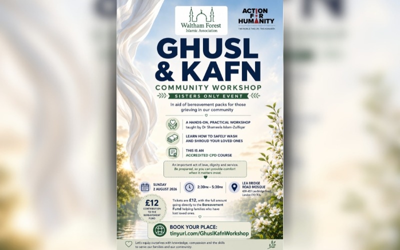 Sisters Only: Ghusl & Kafn Community Workshop